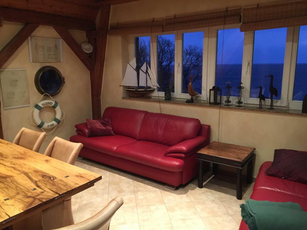 Seelotsenstation Turmwohnung Adler Sassnitz Esterno foto